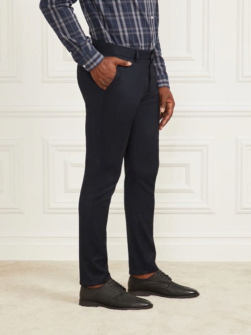 Guess Eco Ciro Napoli Pant Albastri | GUESS-SN31379