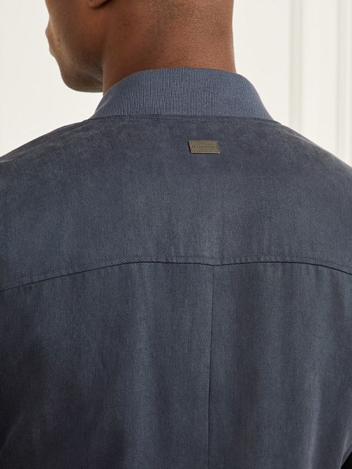 Guess Eco Classic Flight Jacket Albastri | GUESS-SN30797