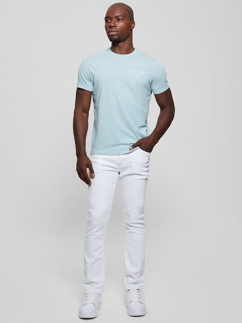 Guess Eco Classic Tee Albastri | GUESS-SN30614