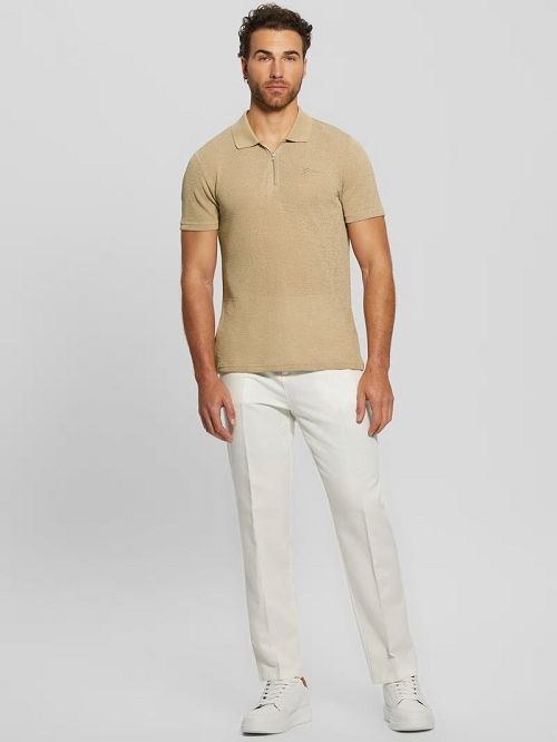 Guess Eco Clement Linen Chino Pants Albi | GUESS-SN31430