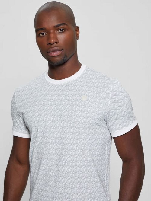 Guess Eco Colin Logo Tee Albi | GUESS-SN30682