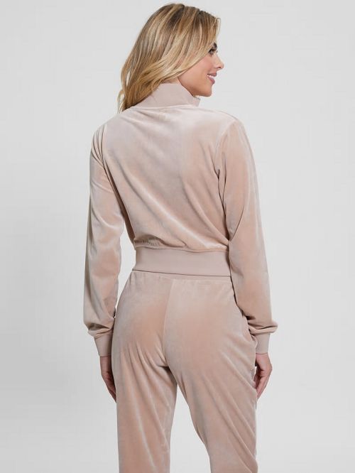 Guess Eco Couture Full-Zip Sweatshirt Roz | GUESS-SN28416
