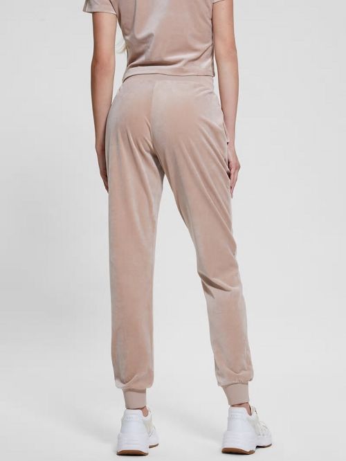 Guess Eco Couture Velvet Joggers Roz | GUESS-SN28471