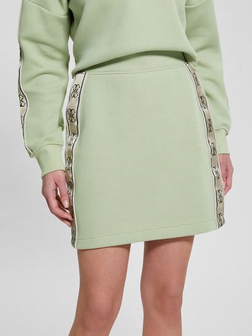 Guess Eco Cymone Quattro G Skirt Verzi | GUESS-SN28137