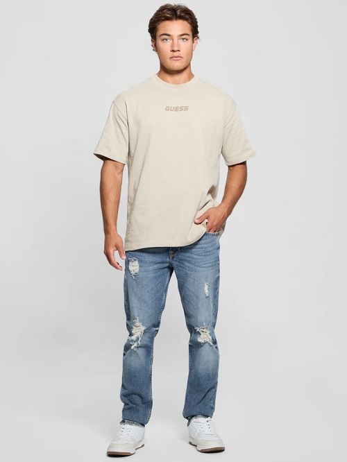 Guess Eco Dalim Tee Bej | GUESS-SN30698