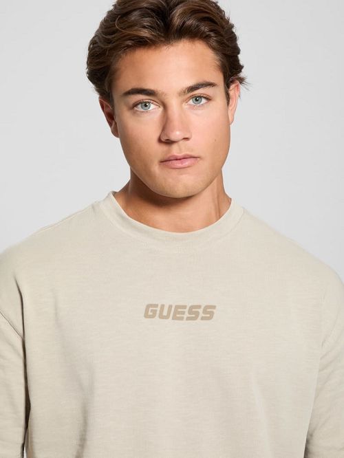 Guess Eco Dalim Tee Bej | GUESS-SN30698