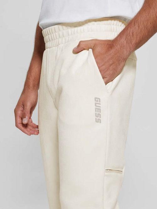 Guess Eco Daril Straight Pants Albi | GUESS-SN31446
