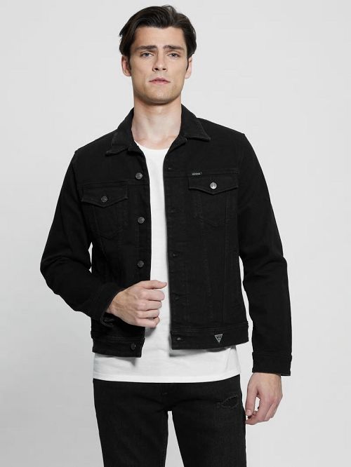 Guess Eco Dillon Jacket Negrii | GUESS-SN30850