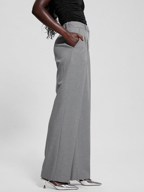 Guess Eco Doris Perfect Tailored Pants Gri | GUESS-SN28233