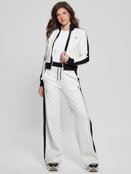 Guess Eco Eléa Quattro G Crop Jacket Negrii | GUESS-SN27976