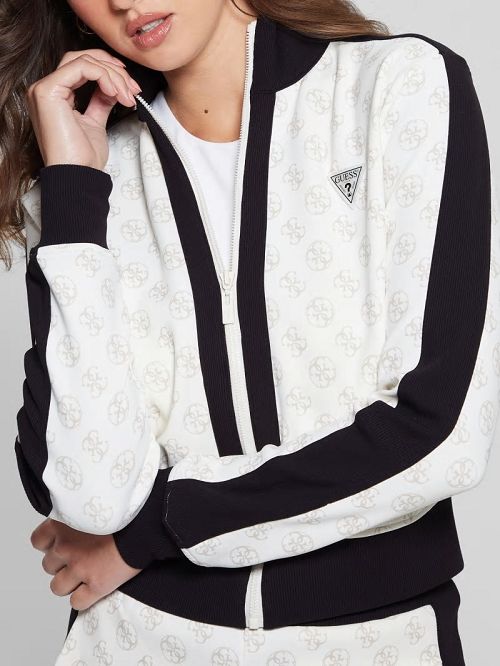 Guess Eco Eléa Quattro G Crop Jacket Negrii | GUESS-SN27976