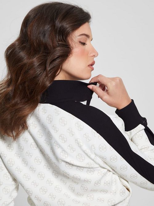 Guess Eco Eléa Quattro G Crop Jacket Negrii | GUESS-SN28389