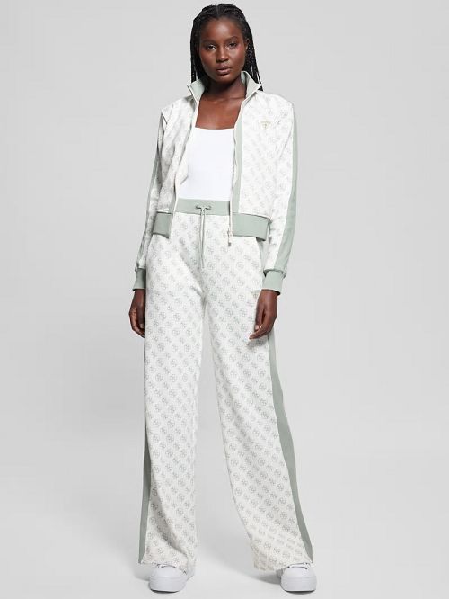 Guess Eco Eléa Quattro G Crop Jacket Verzi | GUESS-SN28405