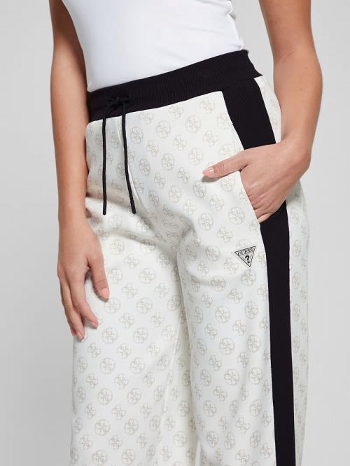 Guess Eco Eléa Quattro G Wide Pants Negrii | GUESS-SN28470