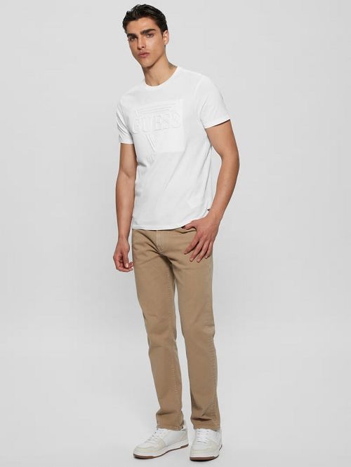 Guess Eco Embossed Tee Albi | GUESS-SN30608