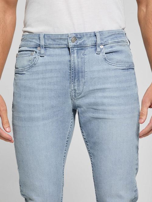 Guess Eco Finnley Tapered Jeans Albastri | GUESS-SN30437