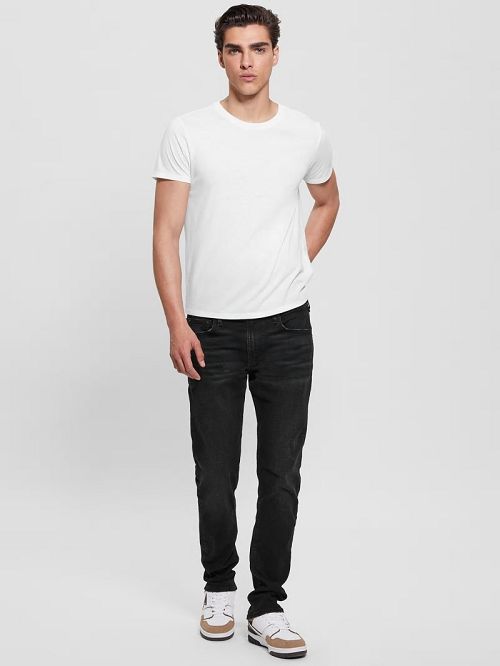 Guess Eco Finnley Tapered Jeans Negrii | GUESS-SN30417
