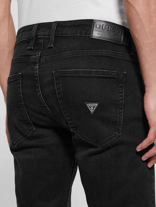 Guess Eco Finnley Tapered Jeans Negrii | GUESS-SN30417