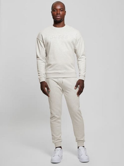 Guess Eco Fleece Crewneck Sweatshirt Albi | GUESS-SN31566