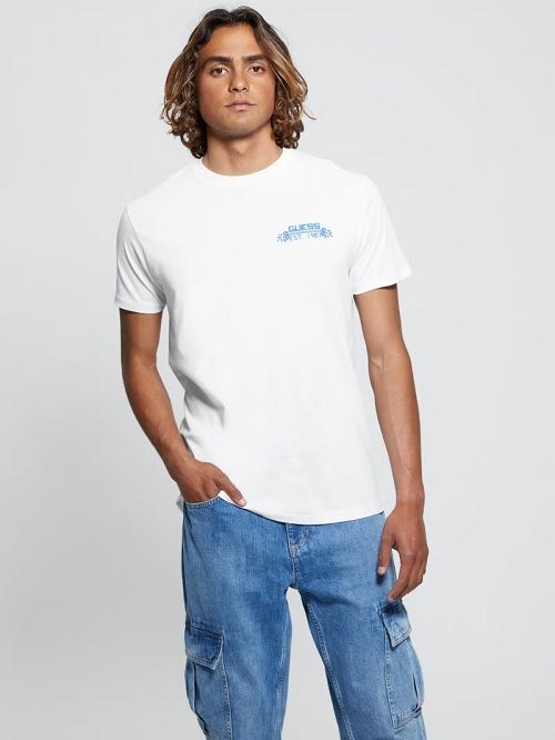 Guess Eco Fuji Stamp Tee Albi | GUESS-SN30676
