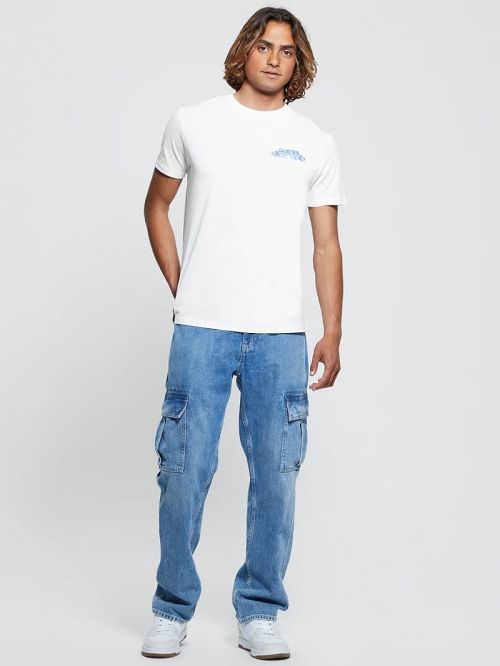 Guess Eco Fuji Stamp Tee Albi | GUESS-SN30676