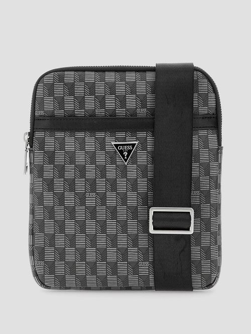 Guess Eco G Wave Crossbody Negrii | GUESS-SN31731