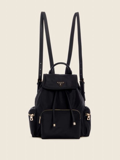 Guess Eco Gemma Backpack Negrii | GUESS-SN30153