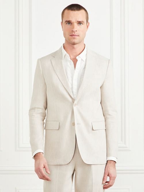 Guess Eco George Notched Blazer Albi | GUESS-SN30802