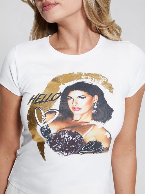 Guess Eco Hello Tee Albi | GUESS-SN27219