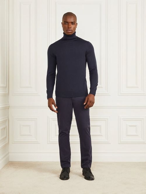 Guess Eco Hugh Easy Chino Pant Albastri | GUESS-SN31384