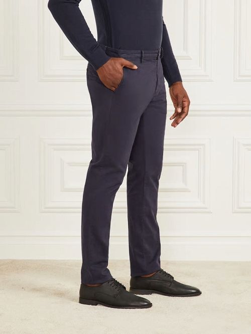 Guess Eco Hugh Easy Chino Pant Albastri | GUESS-SN31384