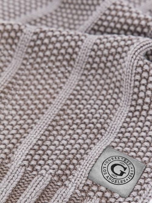 Guess Eco Hunter Ribbed Scarf Maro | GUESS-SN31850