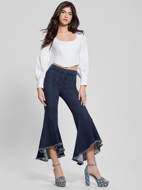Guess Eco Isabel Corset Top Albi | GUESS-SN27473