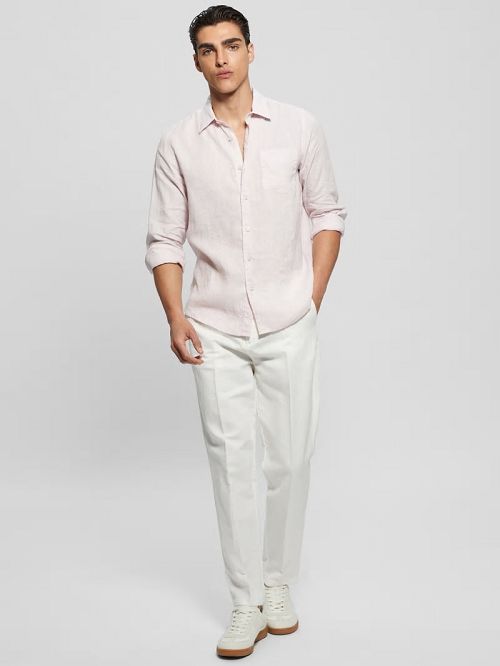 Guess Eco Island Linen Shirt Roz | GUESS-SN31224