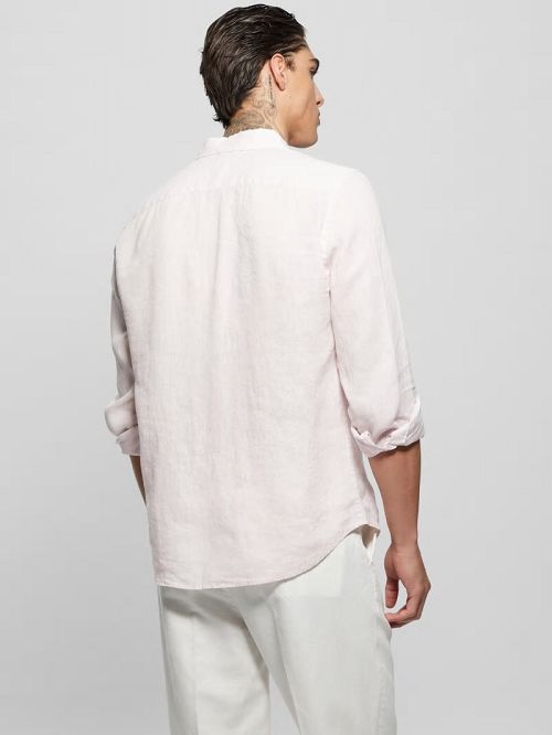 Guess Eco Island Linen Shirt Roz | GUESS-SN31224
