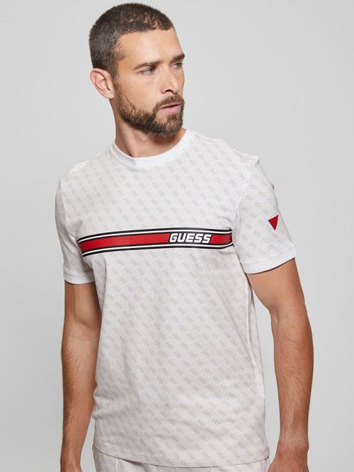 Guess Eco Jamey Logo Tee Albi | GUESS-SN31564