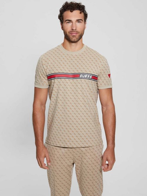 Guess Eco Jamey Logo Tee Maro | GUESS-SN30468