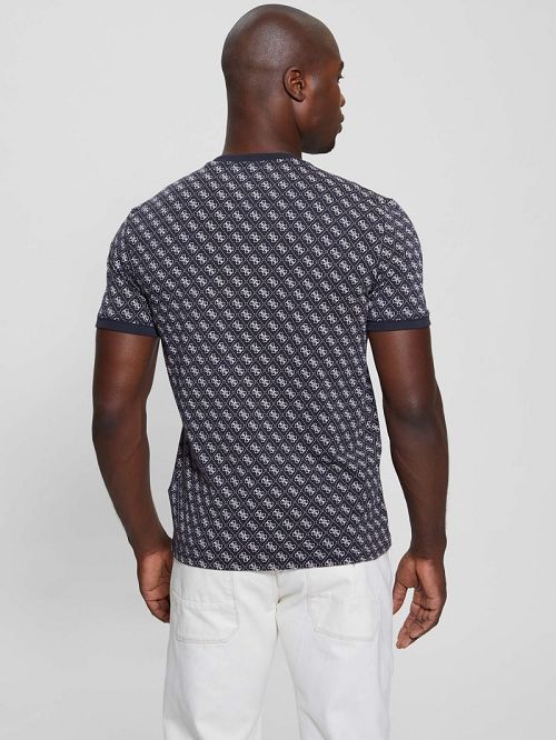 Guess Eco Jamey Logo Tee Negrii | GUESS-SN30604