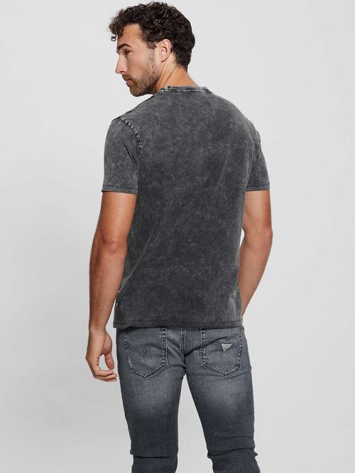 Guess Eco Japanese Tee Negrii | GUESS-SN30642