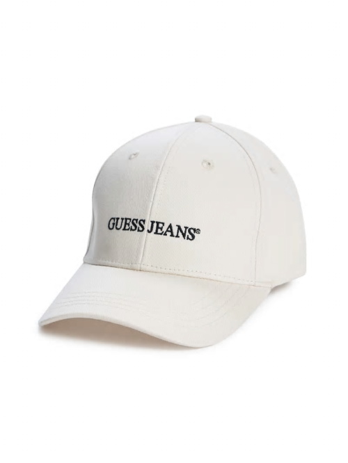 Guess Eco Jeans Logo Baseball Cap Albi | GUESS-SN31923