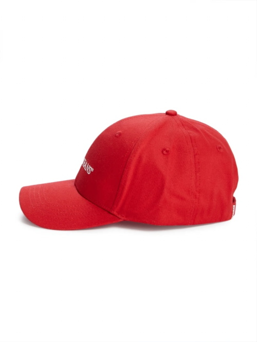 Guess Eco Jeans Logo Baseball Cap Rosii | GUESS-SN31925