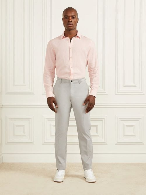 Guess Eco Joe Linen Shirt Roz | GUESS-SN31100