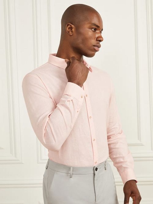 Guess Eco Joe Linen Shirt Roz | GUESS-SN31100