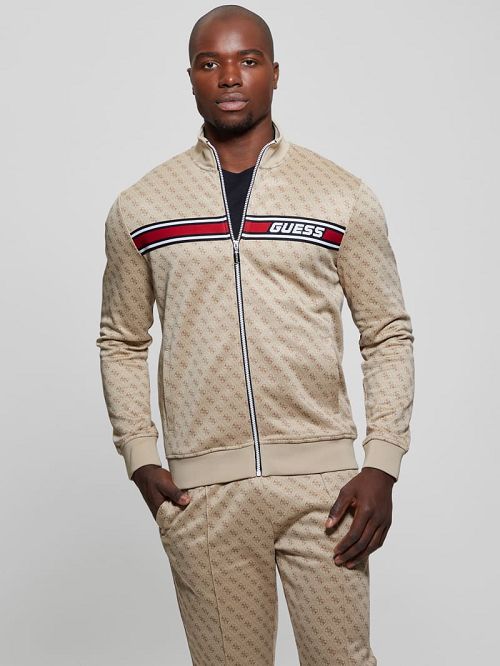Guess Eco Korbin Track Jacket Maro | GUESS-SN30845