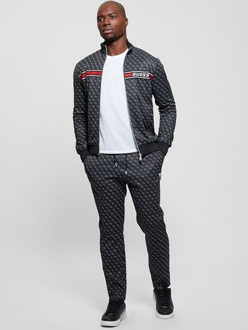 Guess Eco Korbin Track Jacket Negrii | GUESS-SN30849