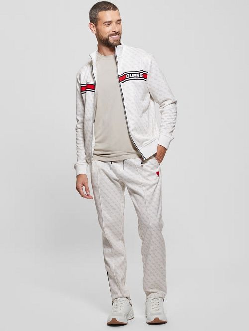 Guess Eco Korbin Track Pants Albi | GUESS-SN31450