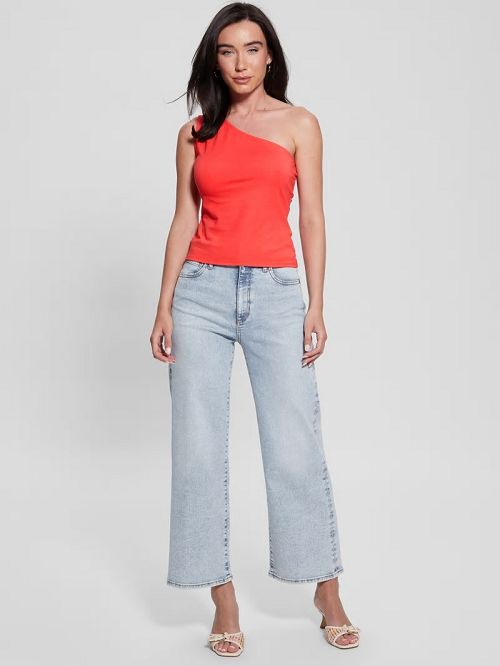 Guess Eco Linda One-Shoulder Top Roz | GUESS-SN27181