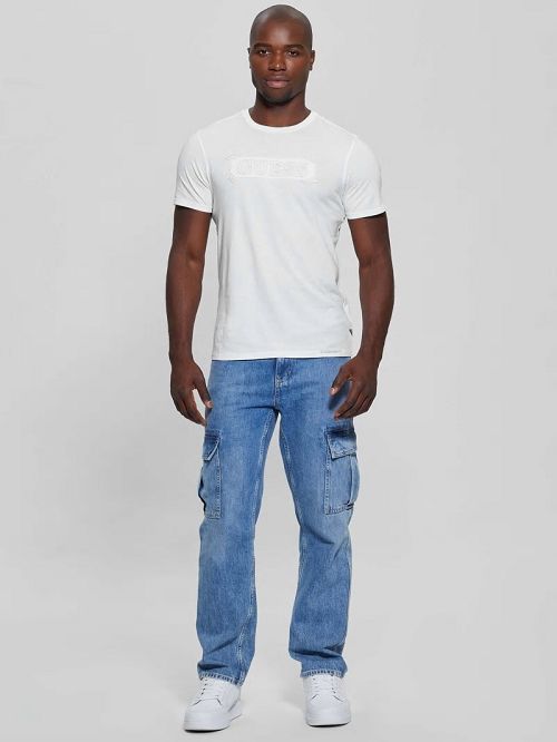 Guess Eco Logo Applique Tee Albi | GUESS-SN30560