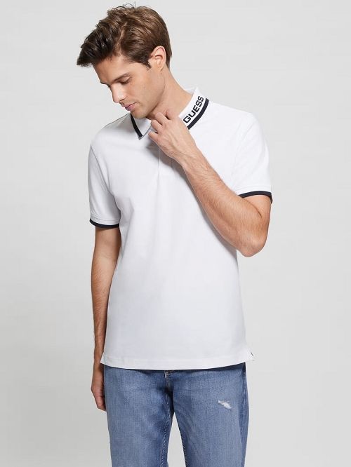 Guess Eco Lyle Logo Polo Albi | GUESS-SN31244
