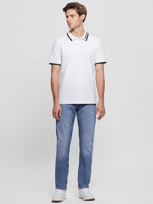 Guess Eco Lyle Logo Polo Albi | GUESS-SN31244